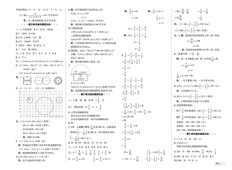 25秋典中点六年级数学上（QD版）测试卷_25秋《典中点》系列_1-6年级数学上册各版本《典中点》（抢先版）_25秋1-6年级数学上册青岛63制《典中点》（抢先版）