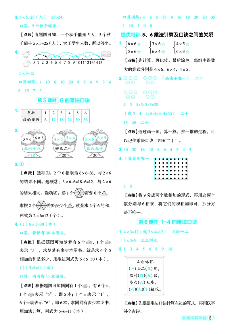 25秋典中点二年级数学上（SJ版）答案_25秋《典中点》系列_1-6年级数学上册各版本《典中点》（抢先版）_25秋1-6年级数学上册苏教版《典中点》（抢先版）