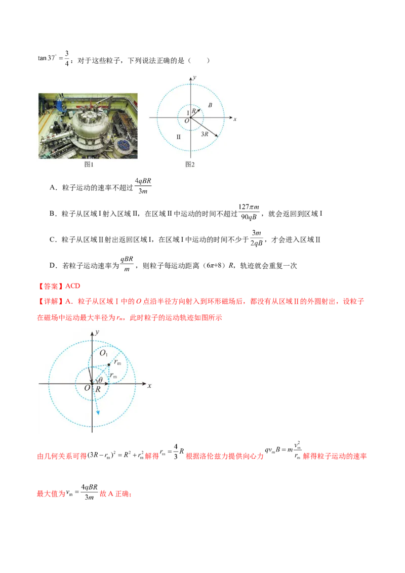 专题10磁场带电粒子在磁场中的运动（练习）（解析版）_03高考英语_2025年新高考资料_二轮复习_01高考语文等多个文件_上好课2025年高考物理二轮复习讲练测（新高考通用）