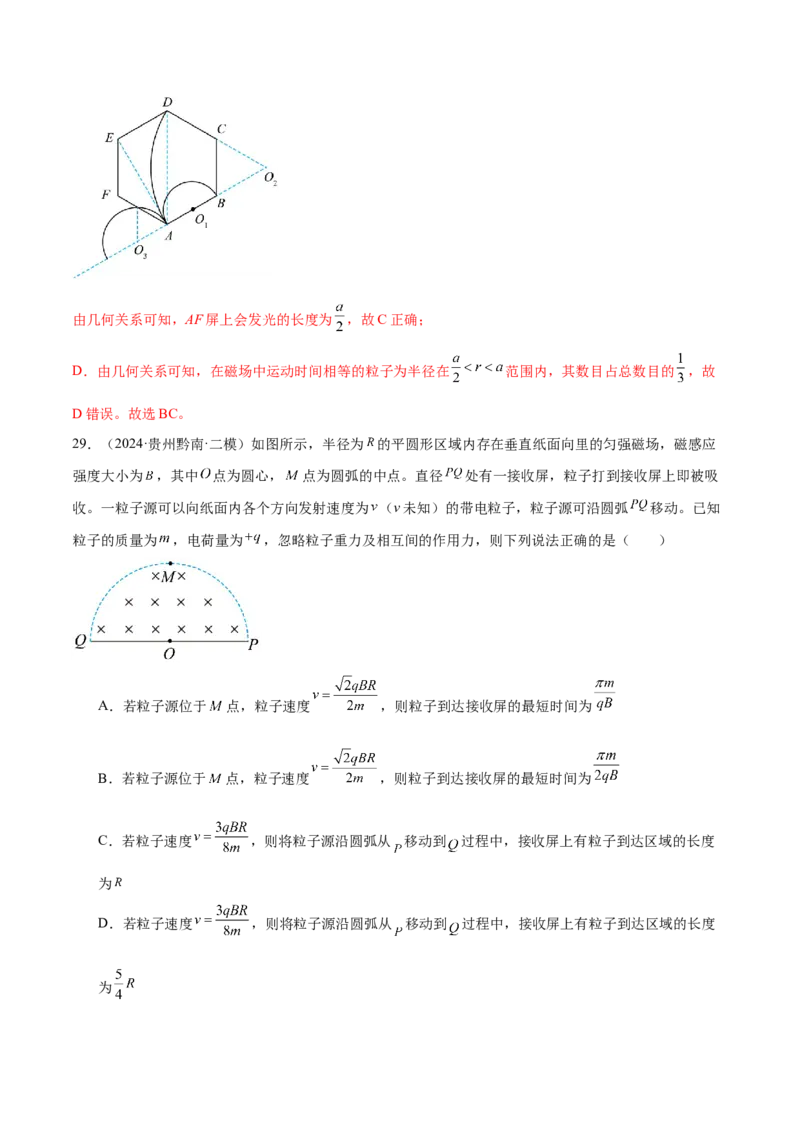 专题10磁场带电粒子在磁场中的运动（练习）（解析版）_03高考英语_2025年新高考资料_二轮复习_01高考语文等多个文件_上好课2025年高考物理二轮复习讲练测（新高考通用）