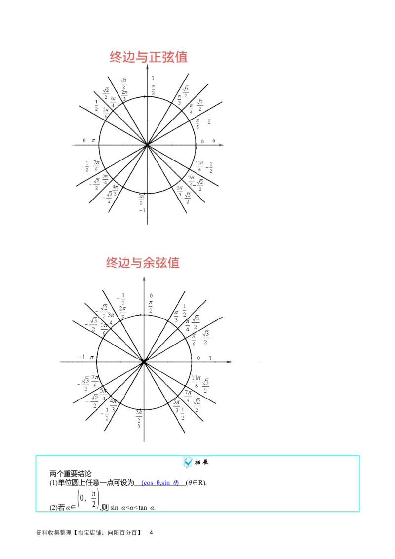 专题11三角函数概念、诱导公式及恒等变换（教师版）_02高考数学_通用版（老高考）复习资料_2024年复习资料_完备战2024年高考数学一轮复习考点帮（全国通用）_核心考点讲练