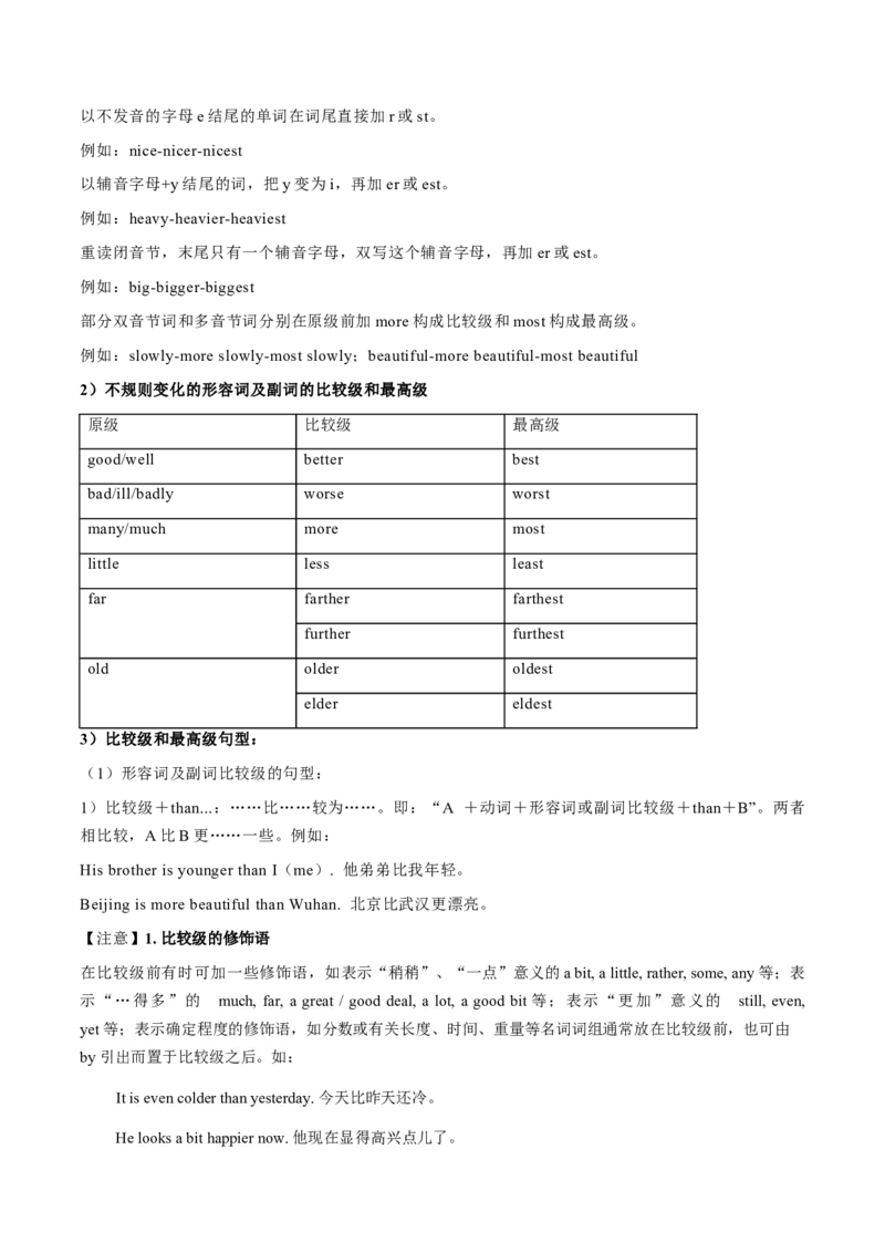 专题10比较等级(原卷版)_03高考英语_2024年新高考资料_3.2024专项复习_[高考字典]2024年高考英语一轮复习语法填空专题应对策略(通用版)