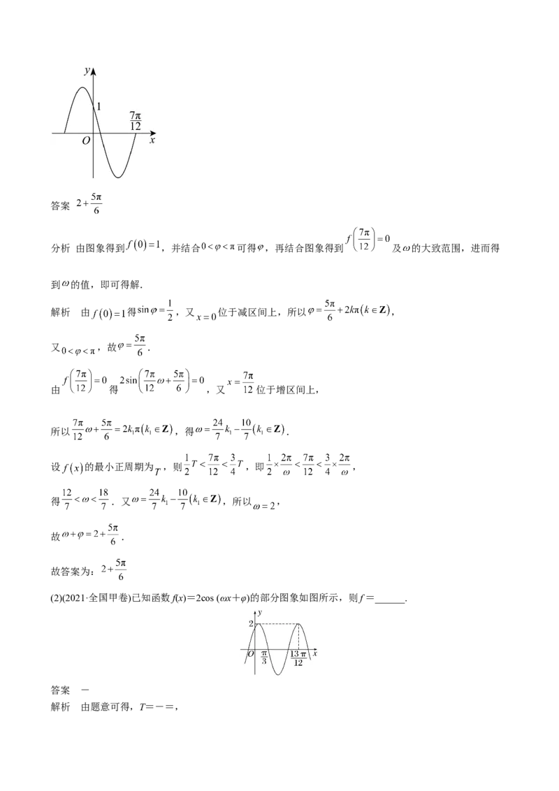 专题12三角函数的图像与性质（思维导图+知识清单+核心素养分析+方法归纳）（原卷版）_02高考数学_2025年新高考资料_一轮复习