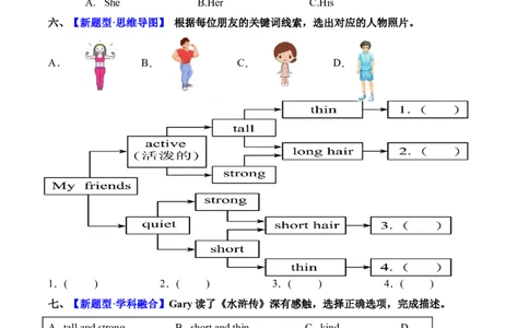 Unit2第2课时PartALet&rsquo;slearn&Listenandchant(分层作业)_4上-新英语人教PEP版（2025持续更新）_01.英语4上-教案+PPT课件+学习任务单+练习第1套齐全_4分层作业