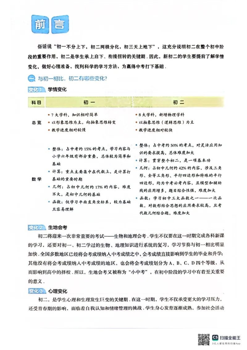 一本预备新初二数学及开学月考期中卷_25秋《一本》系列_25版一本系列_一本预备初二语数英物小四门25年