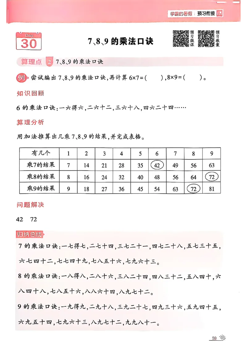 25学霸暑假一升二计算大通关北师_25秋《学霸的暑假计算大通关》_25年1-6年级数学北师版《学霸的暑假计算暑期大通关》_一升二