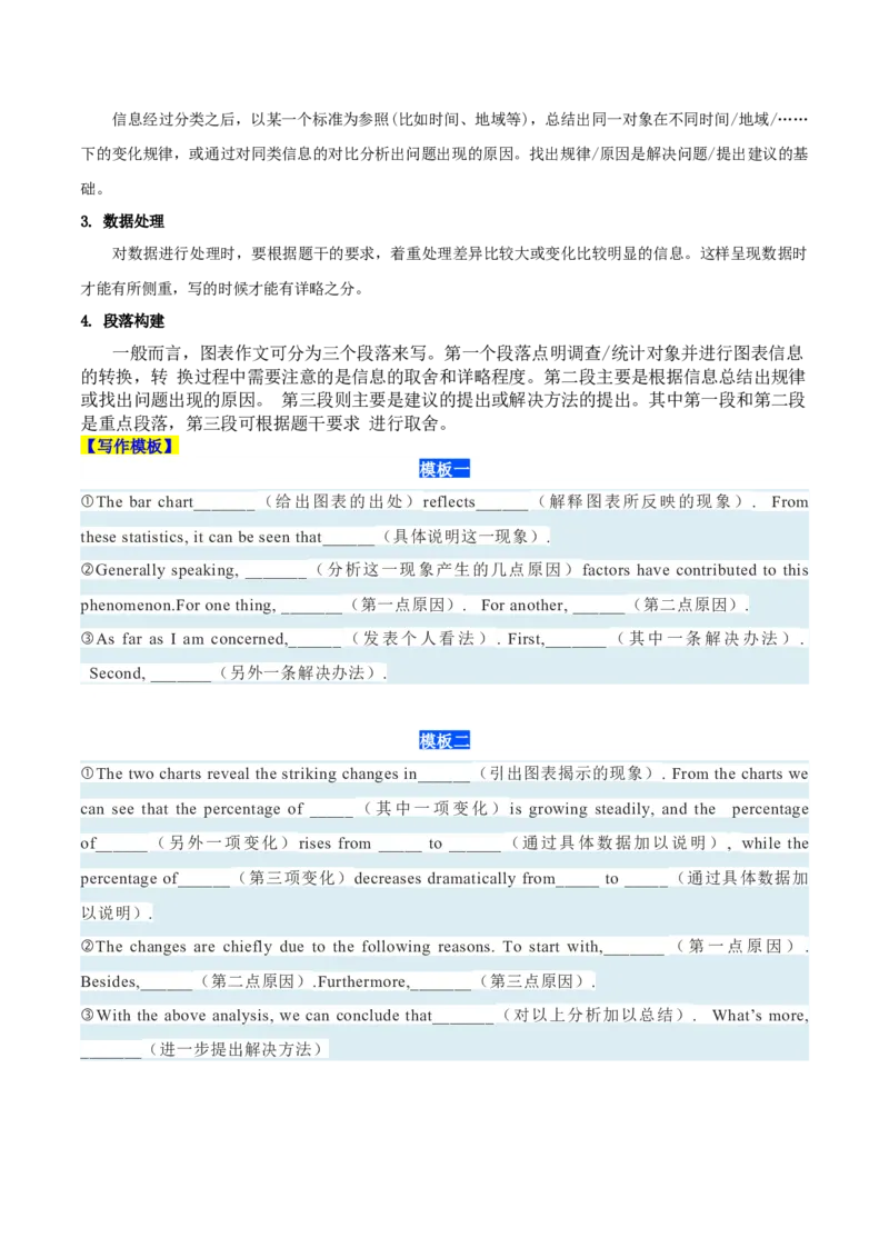 专题09图画类和图表类（原卷版）_02高考数学_2025年新高考资料_二轮复习_01高考语文等多个文件_高分&middot;技能2025年高考英语写作常考题型全面突破