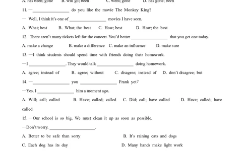 期末综合卷(A卷基础篇)(原卷版)-八年级英语下册同步单元AB卷（人教版）_人教版英语八年级下册_2026春人教版英语八年级下册资料_人教八下（旧版）_07.英语8下-试题_期末试卷