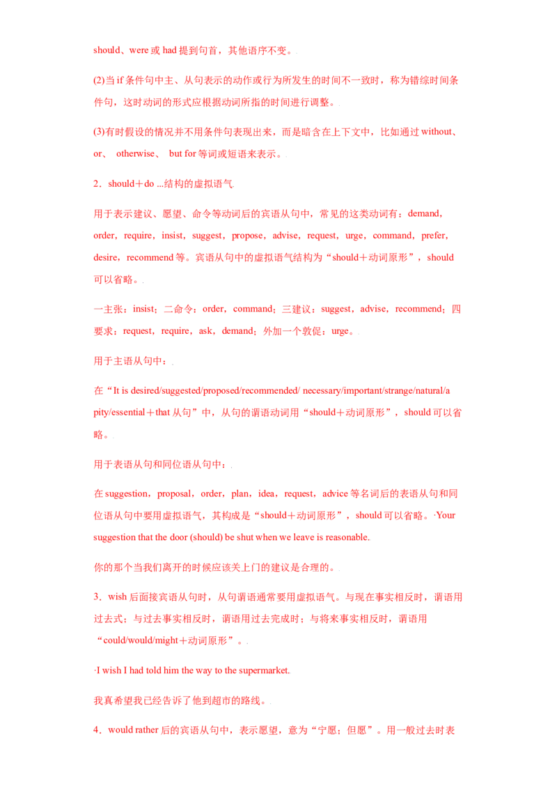 专题11情态动词与虚拟语气-备战2022年高考英语考试易错题(教师版含解析）_03高考英语_2024年新高考资料_1.2024一轮复习_赠备战2022年高考英语考试易错题
