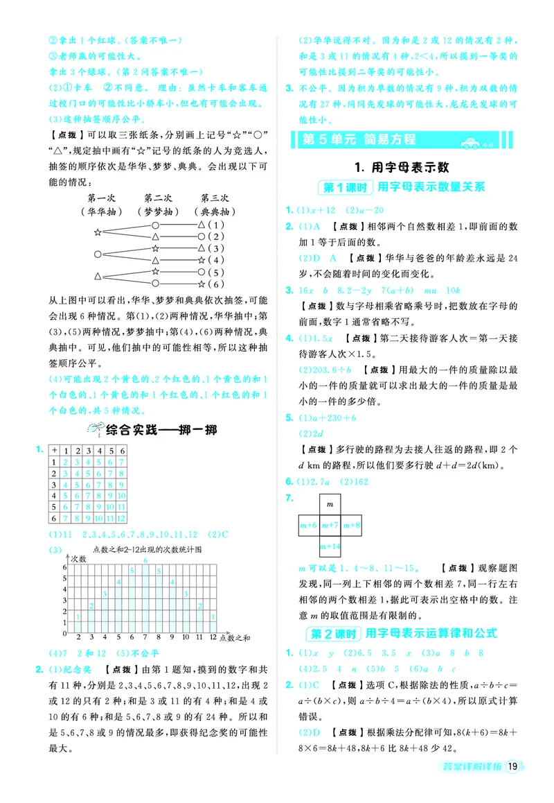 25秋典中点五年级数学上（R版）答案_25秋《典中点》系列_1-6年级数学上册各版本《典中点》（抢先版）_25秋1-6年级数学上册人教版《典中点》（抢先版）