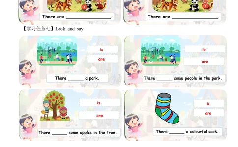 Unit3第4课时PartBLet&rsquo;stalk&Lookandsay(学习任务单)_4上-新英语人教PEP版（2025持续更新）_01.英语4上-教案+PPT课件+学习任务单+练习第1套齐全_3学习任务单