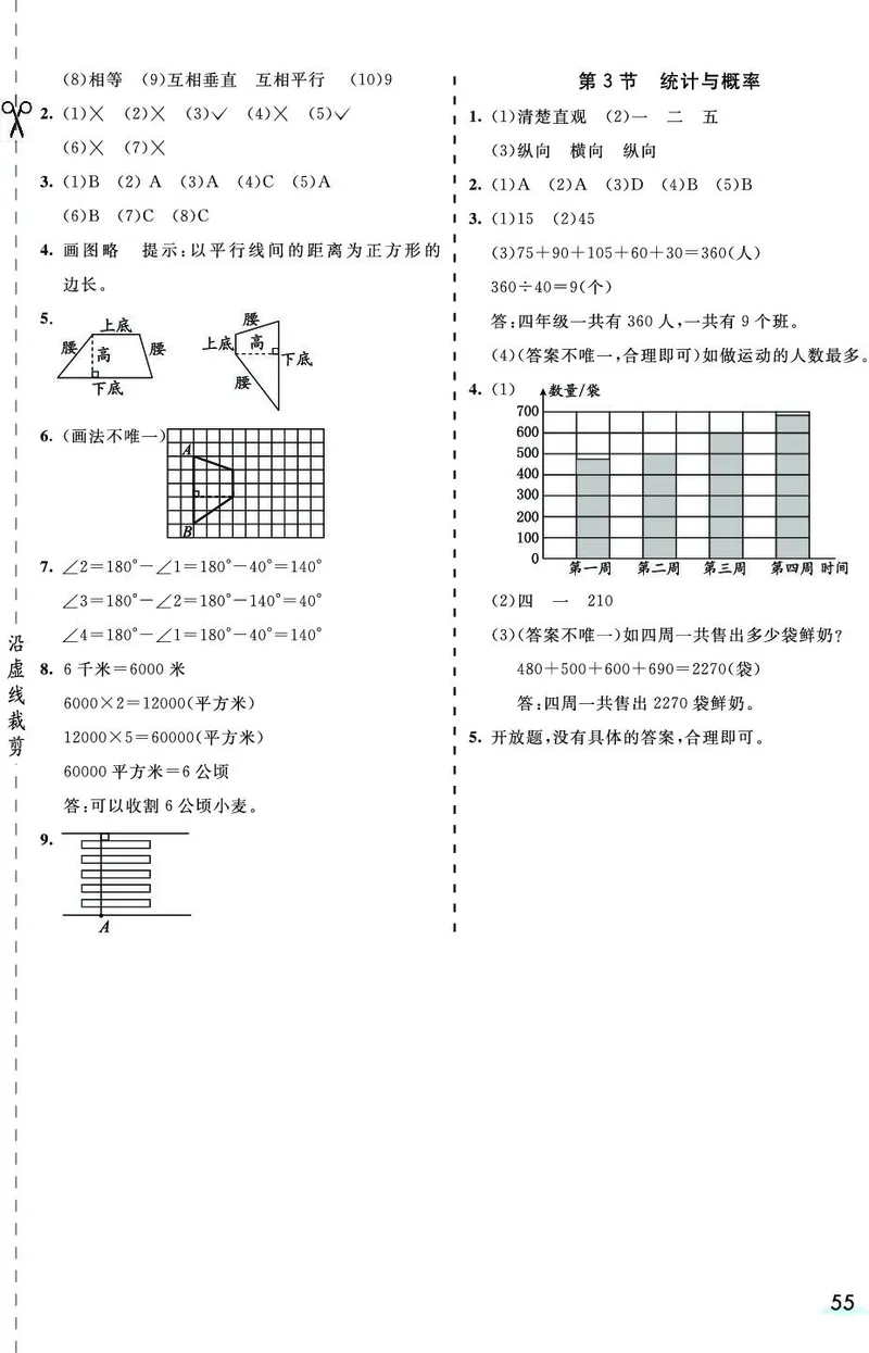 四年级数学上册人教版《七彩课堂》（预习+课课练）_1-6年级《七彩课堂》预习卡_1-6年级数学上册人教版《七彩课堂》（预习+课课练）