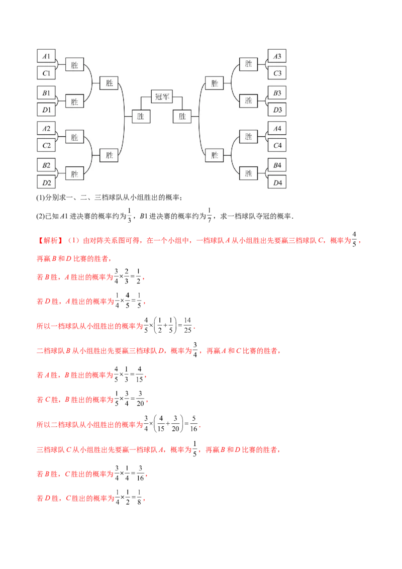 专题10概率与统计的综合运用（精讲精练）（解析版）_02高考数学_新高考复习资料_2023年新高考资料_二轮复习_2023年高考数学二轮复习讲练测（新高考专用）288285027