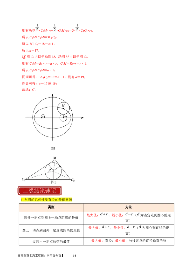 专题11直线与圆（解析版）_02高考数学_新高考复习资料_2024年新高考资料_专项复习资料_完2023年高考真题题源解密（新高考）
