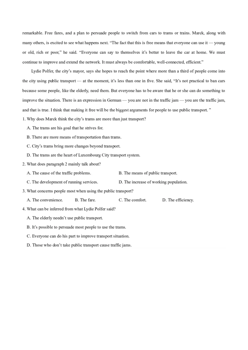 专题1.3阅读理解说明文（考情分析真题回顾最新模拟试题）（原卷版）_03高考英语_新高考复习资料_2024年新高考资料_二轮复习资料_第一部分阅读理解