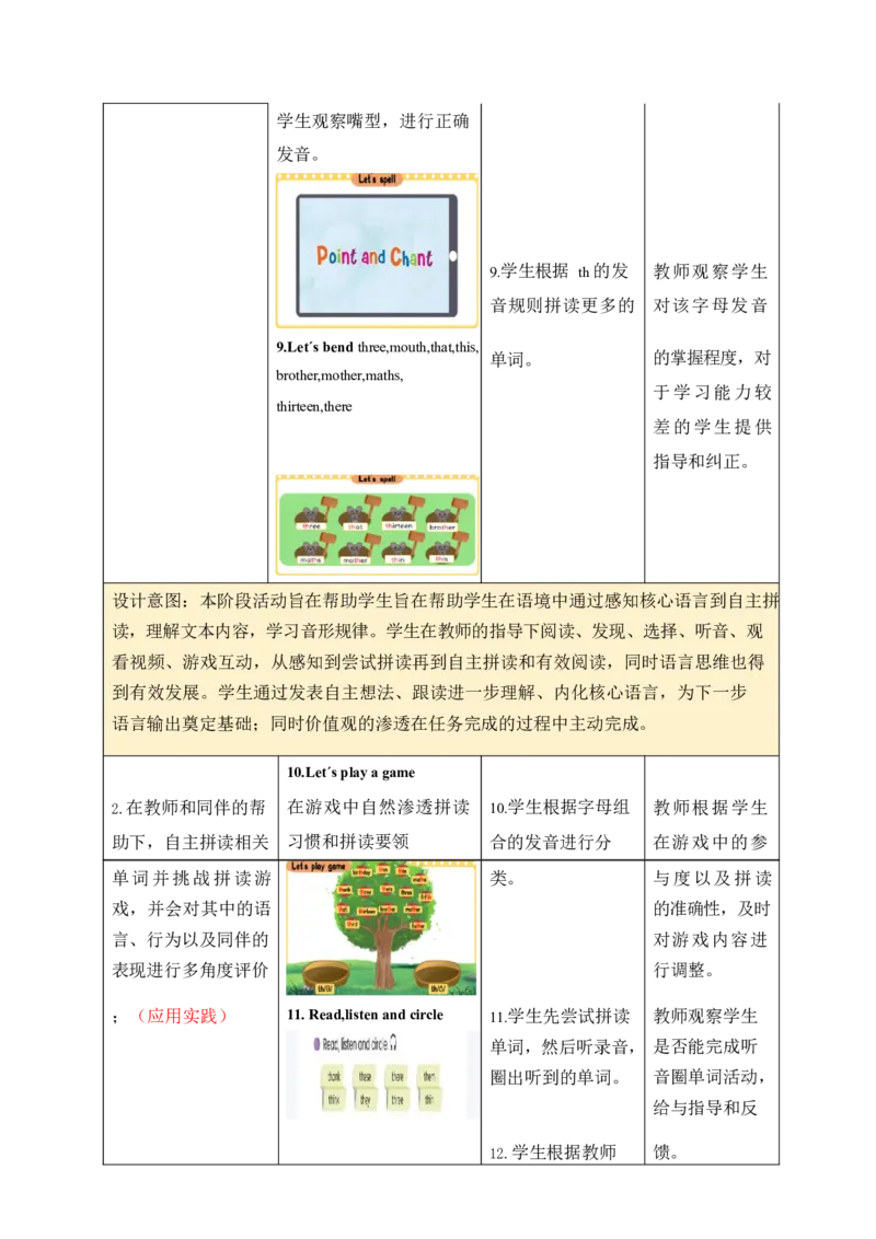 全册表格式单元整体教学设计_4上-新英语人教PEP版（2025持续更新）_04教案+教学计划
