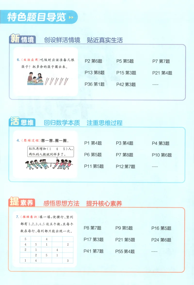 一年级数学苏教江苏专版上册25秋《拔尖特训》_25秋《拔尖特训》小学语数英各版本_1-6年级数学苏教江苏专版上册25秋《拔尖特训》_一年级数学苏教江苏专版上册25秋《拔尖特训》