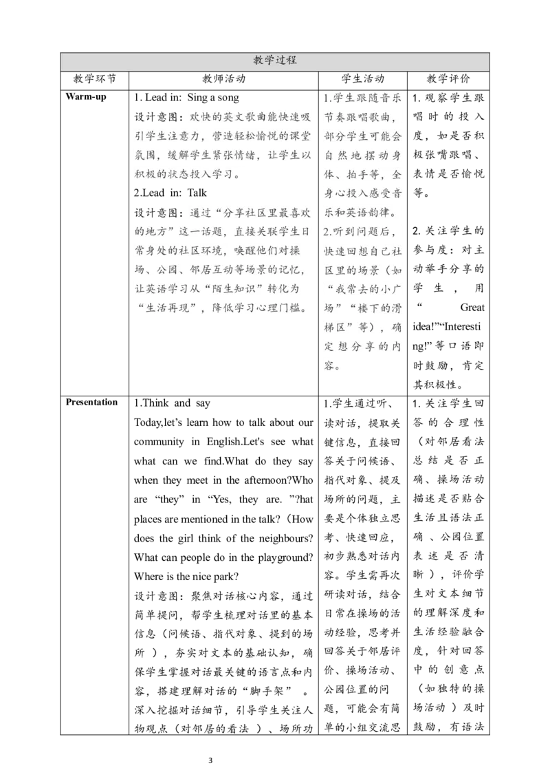 教案_4上-新英语人教PEP版（2025持续更新）_02课件+核心素养教案（更新至U5）_Unit3Placeswelivein_Unit3PlacesweliveinPartALet&rsquo;stalk课件+教案+素材（共20张PPT）
