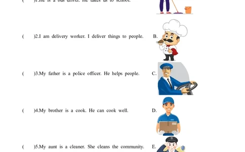 Unit4第2课时PartALet&rsquo;slearn&Match,actandguess(分层作业)_4上-新英语人教PEP版（2025持续更新）_01.英语4上-教案+PPT课件+学习任务单+练习第1套齐全_4分层作业