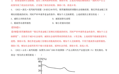 专题1220世纪以来现代化模式的探索真题与模拟测试（解析版）_07高考历史_新高考复习资料_2023年新高考复习资料_2023年高考历史二轮复习精讲+核心素养解读+典练292055524