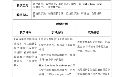 Unit2第3课时PartALet&rsquo;sspell（教学设计）_4上-新英语人教PEP版（2025持续更新）_01.英语4上-教案+PPT课件+学习任务单+练习第1套齐全_2教案