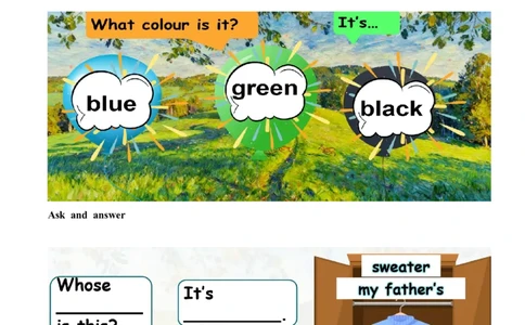 Unit6第2课时PartALet&rsquo;slearn&Choose,colourandsay(学习任务单)_4上-新英语人教PEP版（2025持续更新）_01.英语4上-教案+PPT课件+学习任务单+练习第1套齐全_3学习任务单