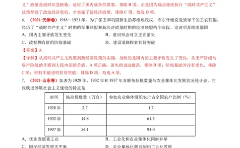 专题1220世纪以来现代化模式的探索（练习）（解析版）_07高考历史_2024年新高考资料_2.2024二轮复习_2024年高考历史二轮复习讲练测（新教材新高考）