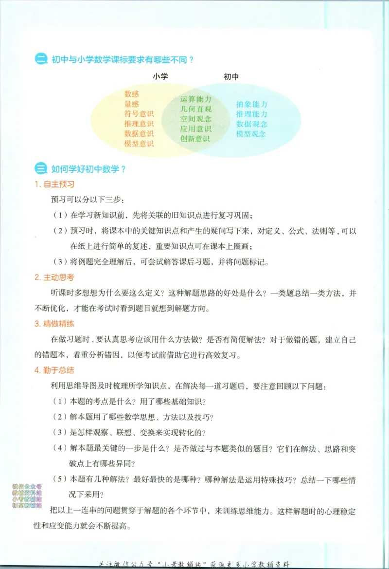 一本预备新初一数学_25秋《一本》系列_25版一本系列_一本预备新初一语数英25年