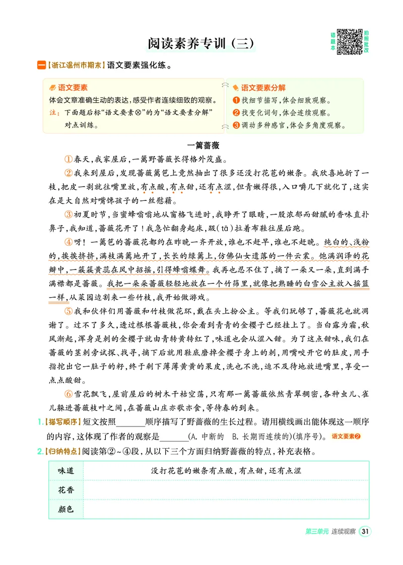 25秋典中点四年级语文上（R版）_25秋《典中点》系列_25秋1-6年级语文上册《典中点》（抢先版）