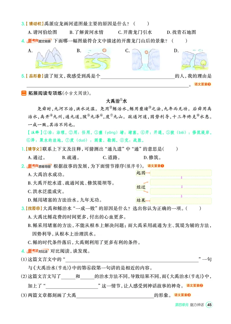 25秋典中点四年级语文上（R版）_25秋《典中点》系列_25秋1-6年级语文上册《典中点》（抢先版）