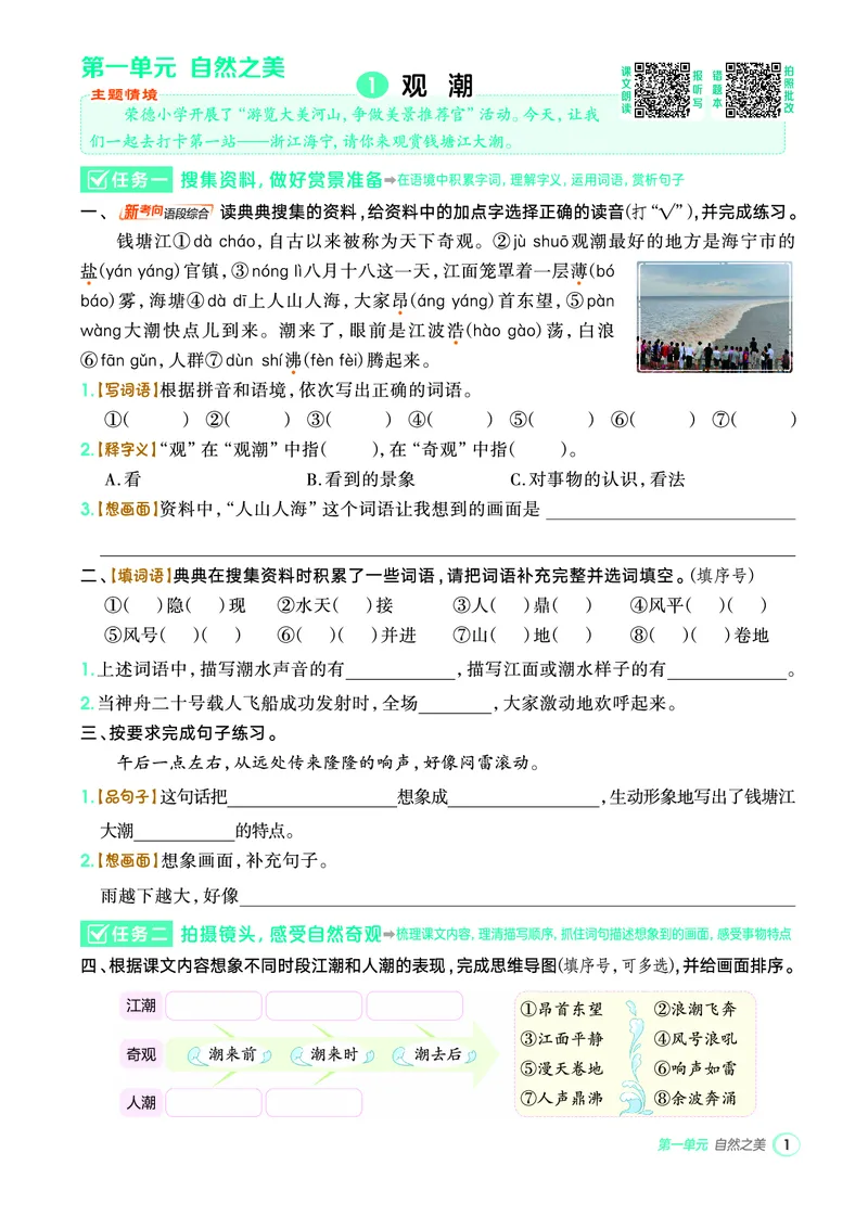 25秋典中点四年级语文上（R版）_25秋《典中点》系列_25秋1-6年级语文上册《典中点》（抢先版）