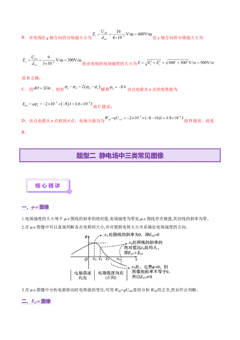 专题09电场带电粒子在电场中的运动（讲义）（解析版）_03高考英语_2025年新高考资料_二轮复习_01高考语文等多个文件_上好课2025年高考物理二轮复习讲练测（新高考通用）