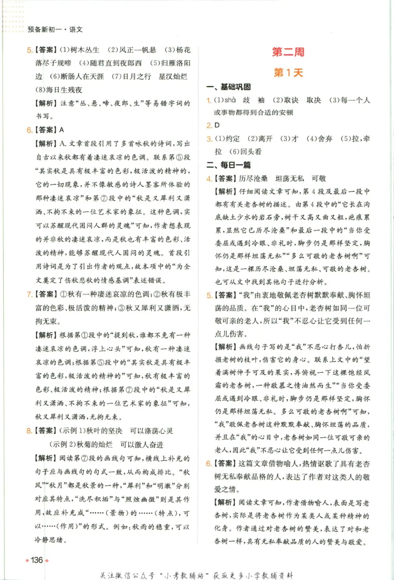 一本预备新初一语文_25秋《一本》系列_25版一本系列_一本预备新初一语数英25年