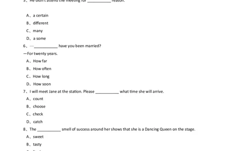 新目标英语八年级下册Unit10I&rsquo;vehadthisbikeforthreeyears.SectionA同步练习_人教版英语八年级下册_旧版_4人教版英语8年级下册视频_人教英语八年级下课时练习（113份）_同步练习2