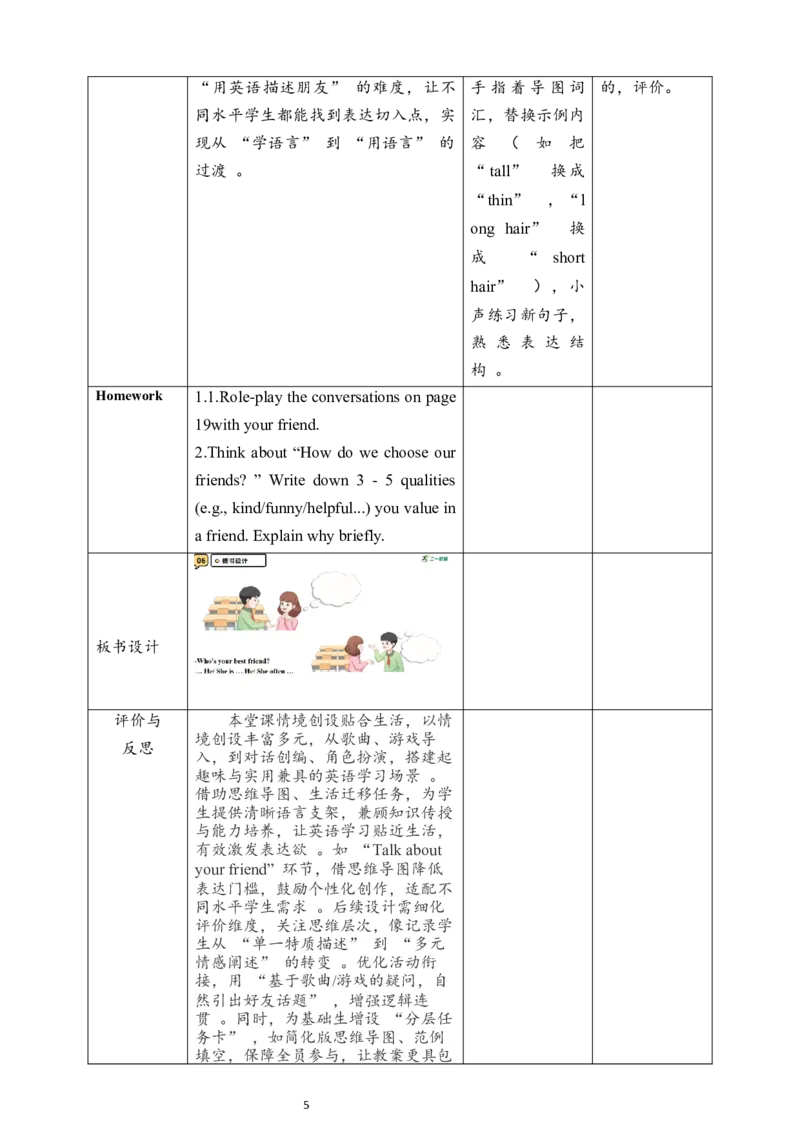 教案_4上-新英语人教PEP版（2025持续更新）_02课件+核心素养教案（更新至U5）_Unit2Myfriends_Unit2MyfriendsPartBLet'stalk课件+教案+素材(共31张PPT)_unit2BLet&rsquo;stalk(课件+教案+素材）