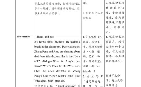 教案_4上-新英语人教PEP版（2025持续更新）_02课件+核心素养教案（更新至U5）_Unit2Myfriends_Unit2MyfriendsPartBLet'stalk课件+教案+素材(共31张PPT)_unit2BLet&rsquo;stalk(课件+教案+素材）