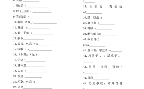 单词与词组测试_人教版英语八年级下册_2026春人教版英语八年级下册资料_人教八下（旧版）_03.英语8下-计划总结说课稿_知识总结_精讲+练习