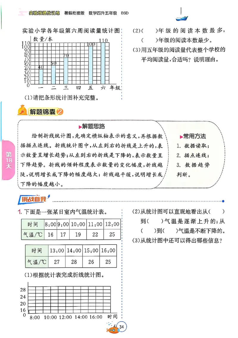 25版《实验班提优训练暑假衔接》北师数学4升5_25秋《实验班》系列_25版实验班语数英人教北师大苏教译林《暑假衔接》_实验班暑假衔接北师25年