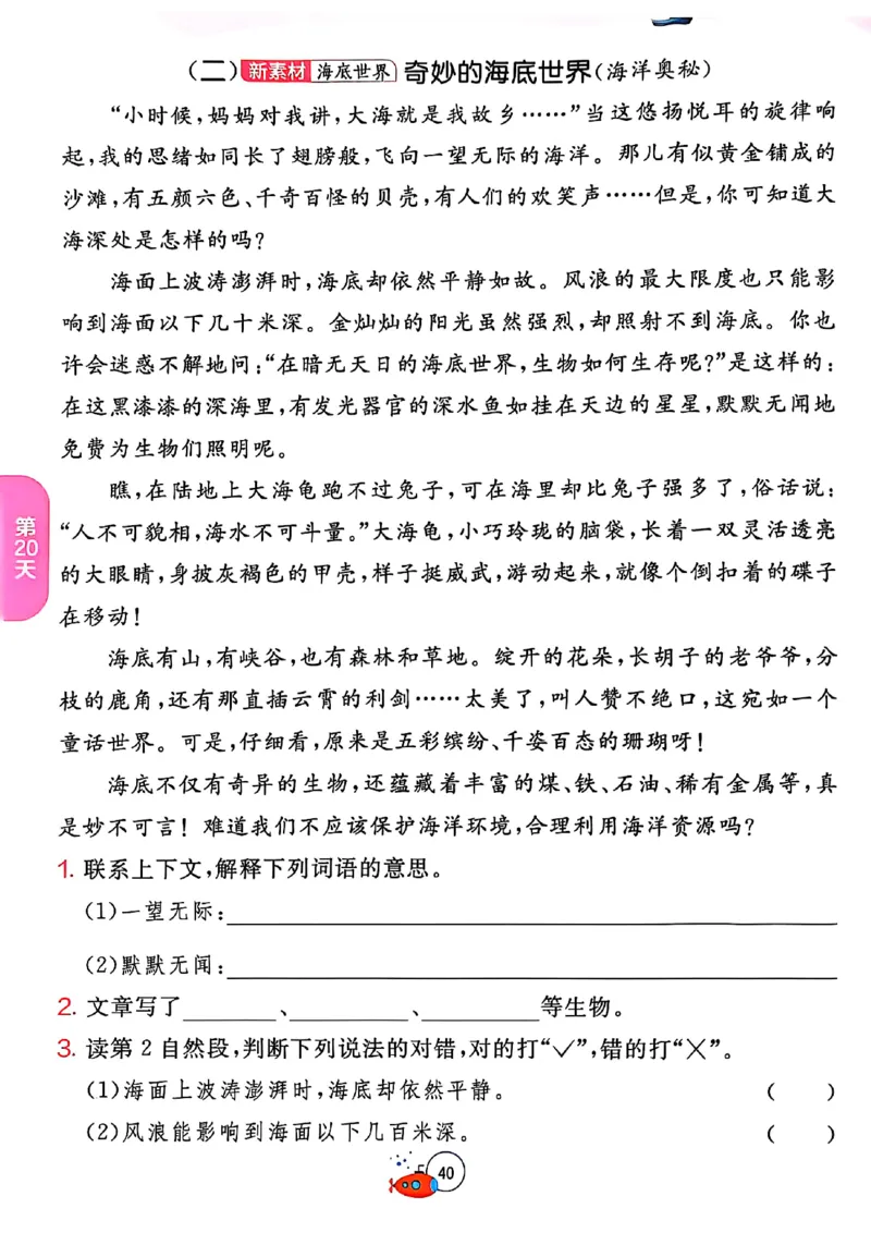 25年《实验班提优训练暑假衔接》语文2升3_25秋《实验班》系列_25版实验班语数英人教北师大苏教译林《暑假衔接》_实验班暑假衔接语文25年