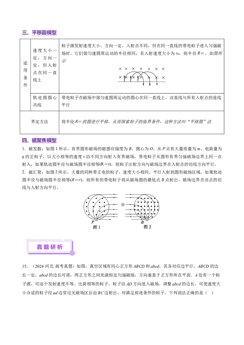 专题10磁场带电粒子在磁场中的运动（讲义）（解析版）_03高考英语_2025年新高考资料_二轮复习_01高考语文等多个文件_上好课2025年高考物理二轮复习讲练测（新高考通用）
