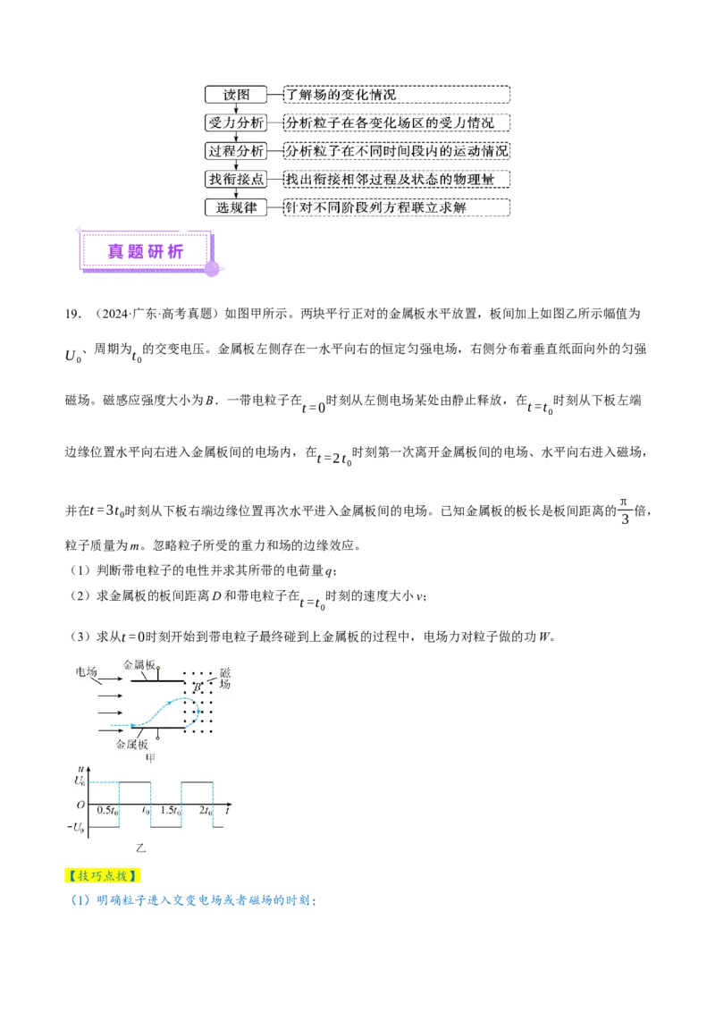 专题11带电粒子在复合场中的运动（讲义）（原卷版）_03高考英语_2025年新高考资料_二轮复习_01高考语文等多个文件_上好课2025年高考物理二轮复习讲练测（新高考通用）