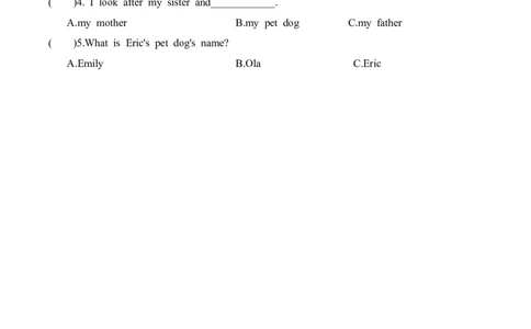 Unit1第5课时PartBLet&rsquo;slearn&Listenandchant(分层作业)_4上-新英语人教PEP版（2025持续更新）_01.英语4上-教案+PPT课件+学习任务单+练习第1套齐全_4分层作业