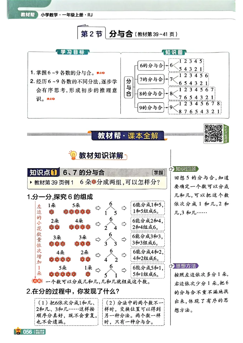 一年级数学人教版上册25秋《教材帮》_25秋《教材帮练习帮》系列_2026版小学《教材帮》1-6年级上册（数学）（人教版）_一年级数学人教版上册25秋《教材帮》