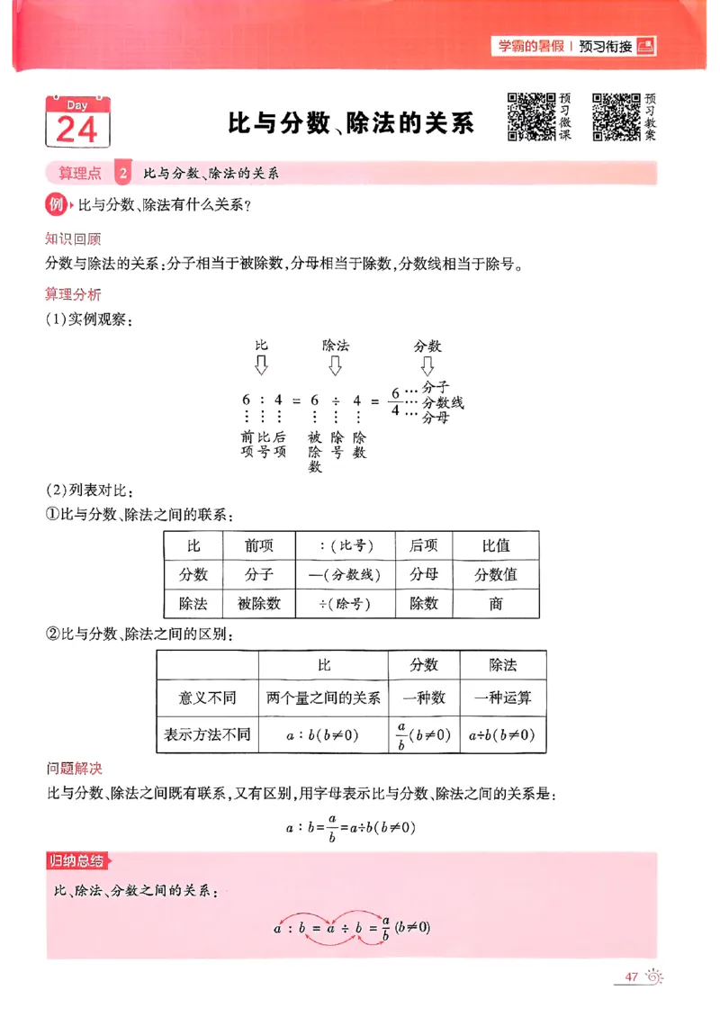 25学霸五升六暑假计算大通关北师_25秋《学霸的暑假计算大通关》_25年1-6年级数学北师版《学霸的暑假计算暑期大通关》_五升六
