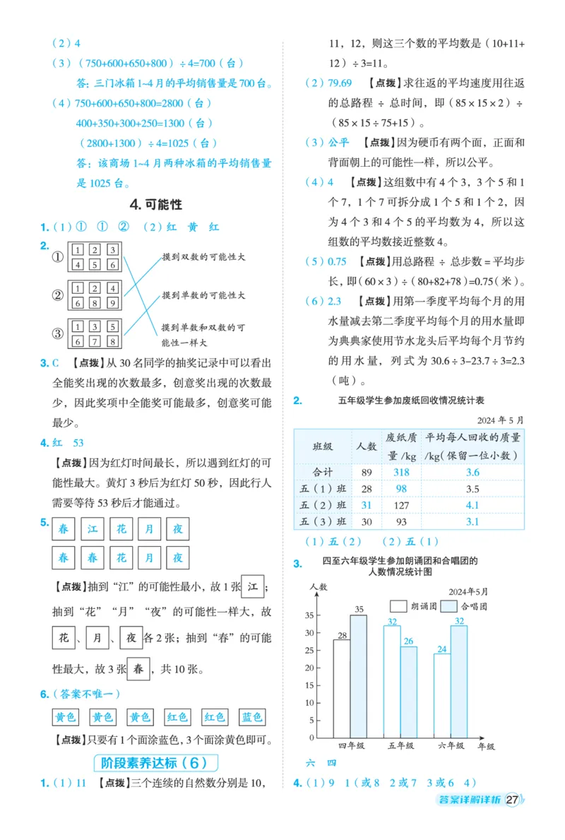 25秋典中点五年级数学上（BJ版）答案_25秋《典中点》系列_1-6年级数学上册各版本《典中点》（抢先版）_25秋1-6年级数学上册北京版《典中点》（抢先版）