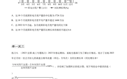 专题10.1统计（原卷版）_02高考数学_新高考复习资料_2024年新高考资料_一轮复习资料_完备战2024年新高考数学一轮复习题型突破精练（新高考）_专题10.1+统计