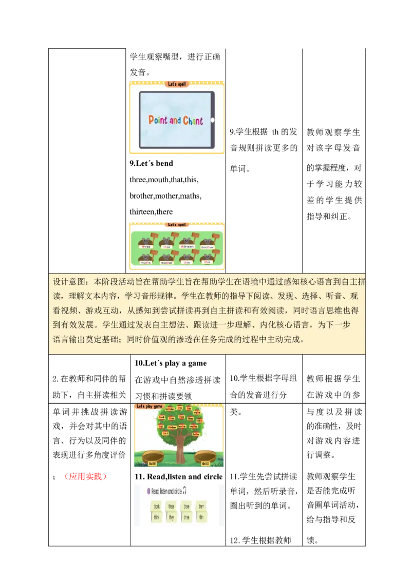 Unit5Theweatherandus单元整体教学设计表格式（5课时）_4上-新英语人教PEP版（2025持续更新）_04教案+教学计划_表格式单元整体教学设计