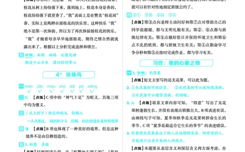 25秋典中点五年级语文上（R版）答案_25秋《典中点》系列_25秋1-6年级语文上册《典中点》（抢先版）