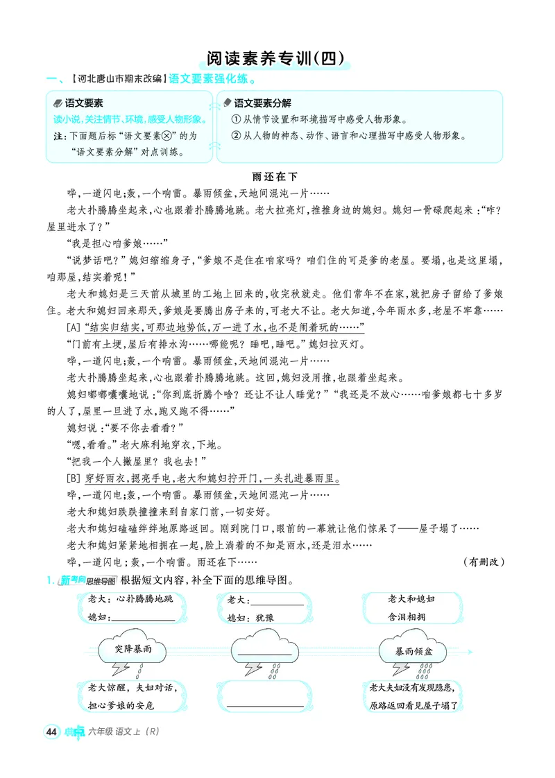 25秋典中点六年级语文上（R版）_25秋《典中点》系列_25秋1-6年级语文上册《典中点》（抢先版）