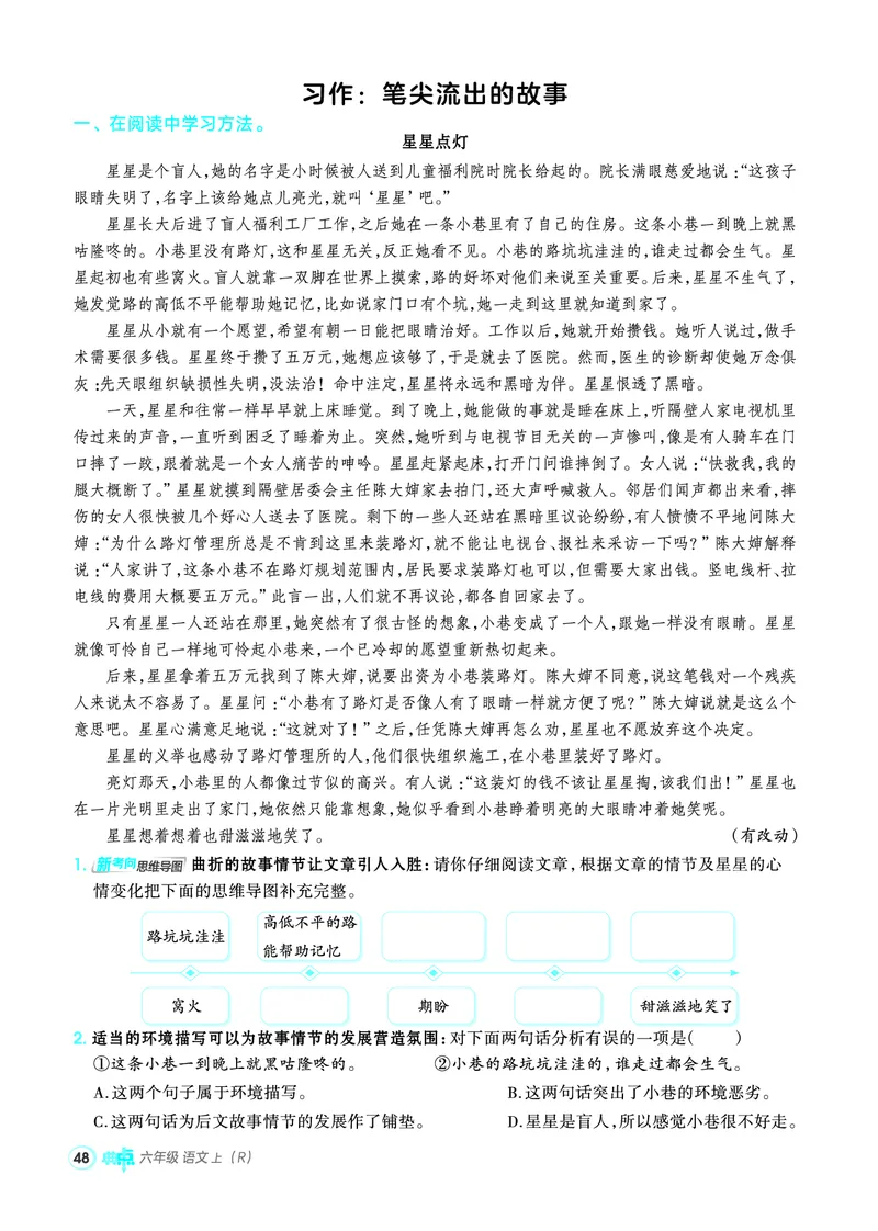 25秋典中点六年级语文上（R版）_25秋《典中点》系列_25秋1-6年级语文上册《典中点》（抢先版）